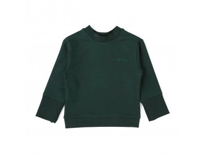 Dětská rostoucí mikina Moniel Basic Dark Green