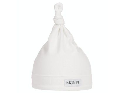 Moniel Dětská čepice White bílá 0 3 měsíce