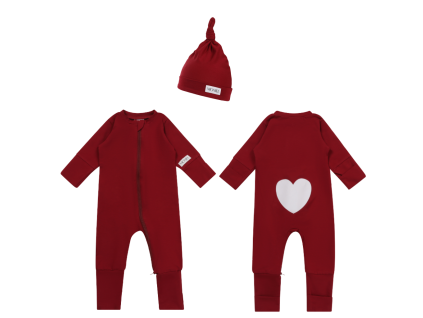 Overál s čepičkou RED