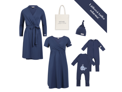 Newborn sada NAVY BLUE
