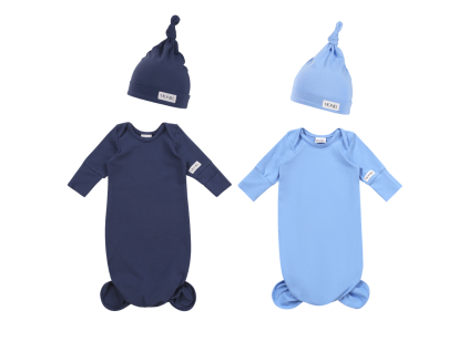 2pack knotbody + čepička SKY a NAY BLUE