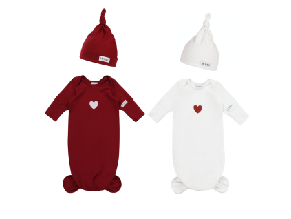 2pack knotbody + čepička LOVE a WHITE