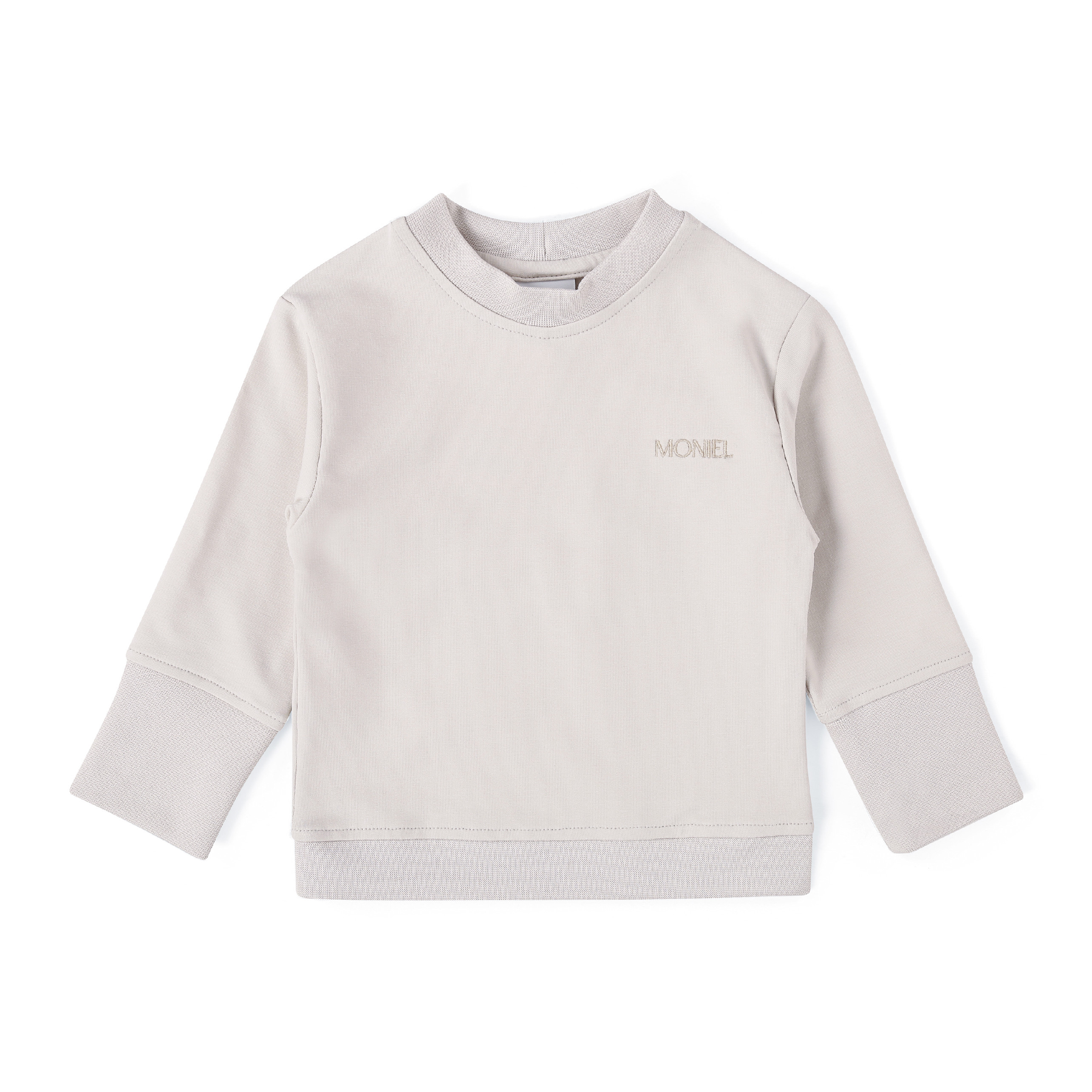 Moniel Dětská rostoucí mikina Basic Light Beige Velikost: 50/56 cm