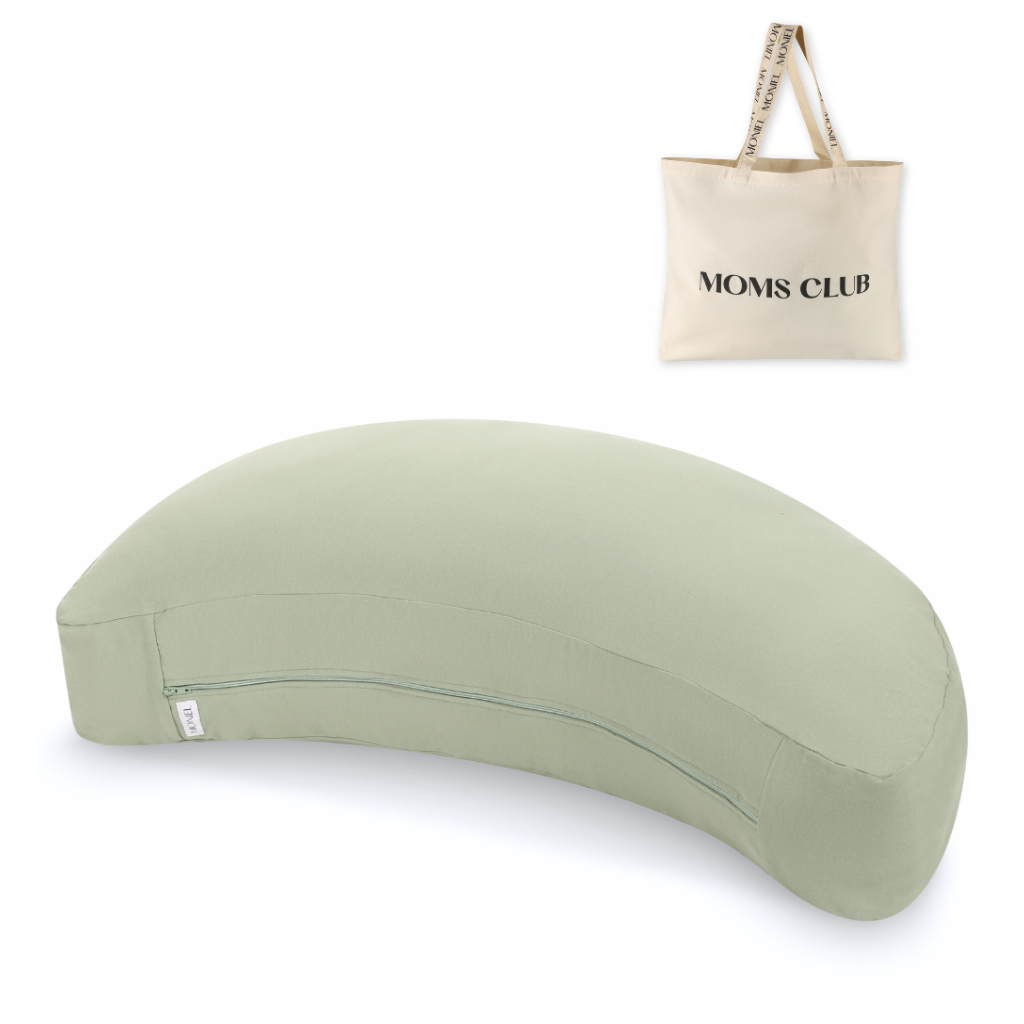 Moniel Kojicí a těhotenský polštář s pratelným potahem Olive + taška Mom Club zdarma