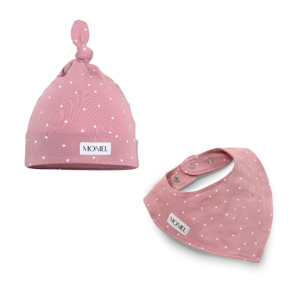 Moniel Sada k narození miminka Dots růžová
