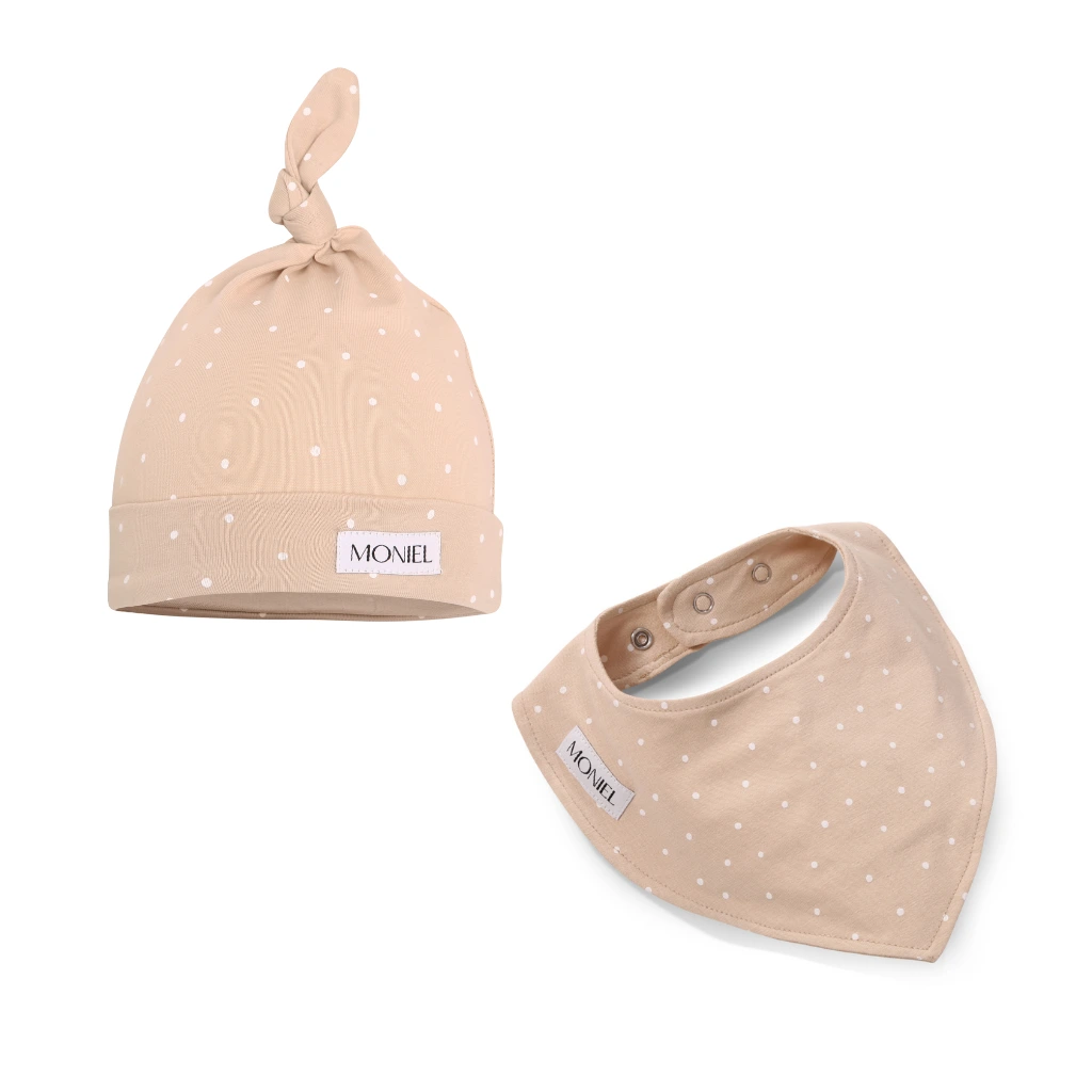 Moniel Sada k narození miminka Dots béžová