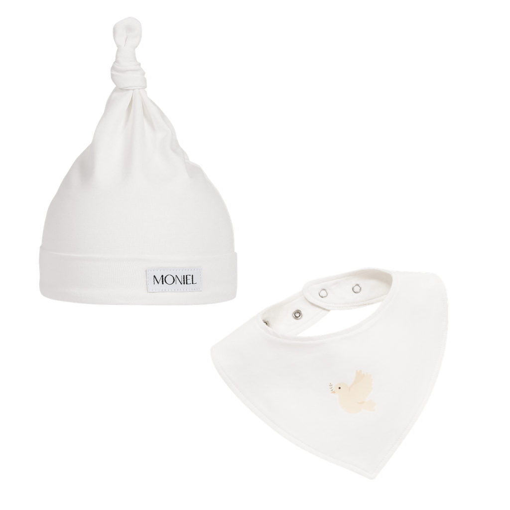 Moniel Sada k narození miminka White bílá