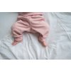 Moniel Dziecięce rosnące spodnie dresowe Basic Powder Pink