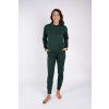 Dámská tepláková souprava Moniel Basic Dark Green 1161