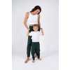 Matchy tepláky Moniel Basic Dark Green 859