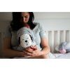 Moniel Klinik-Set für Mama und Baby Newborn Dots grau
