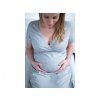 Moniel Klinik-Set für Mama und Baby Newborn Dots grau