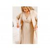 Moniel Set für die Geburtsklinik Nachthemd + Strampler mit Mützchen für Babys Dots beige