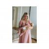 Moniel großes Kliniktaschen-Set für Mama und Baby Dots rosa mit Gratisgeschenk