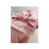 Moniel großes Kliniktaschen-Set für Mama und Baby Dots rosa mit Gratisgeschenk