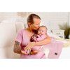 Moniel großes Kliniktaschen-Set für Mama und Baby Dots rosa mit Gratisgeschenk