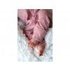 Moniel großes Kliniktaschen-Set für Mama und Baby Dots rosa mit Gratisgeschenk