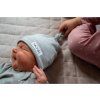 Moniel großes Klinik-Set für Mama und Baby Dots mintfarben mit Gratis-Geschenk