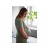 Moniel großes Klinik-Set für Mama und Baby Dots mintfarben mit Gratis-Geschenk