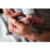 Moniel großes Klinik-Set für Mama und Baby Dots grau mit Gratis-Geschenk