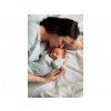 Moniel großes Klinik-Set für Mama und Baby Dots grau mit Gratis-Geschenk