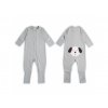 Moniel large hospital set for mum size XXL and baby, Dots grey, with a free gift
