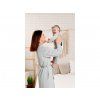 Moniel luxuriöses Klinikset für Mama und Baby Dots Grau mit Gratisgeschenk