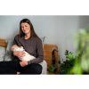Moniel luxuriöses Klinikset für Mama und Baby Dots Grau mit Gratisgeschenk