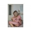 Moniel luxury hospital set for mum size L and baby Dots pink with a free gift