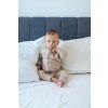 Moniel Mitwachsender Kinderoverall Bär Pastellbeige