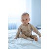 Moniel Mitwachsender Kinderoverall Bär Pastellbeige