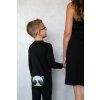 Moniel Still- und Umstandsnachthemd / Kleid mit Trägern All Black schwarz