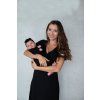 Moniel Set für die Geburtsklinik für Mama und Baby All Black schwarz