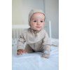 Moniel 2er-Set mitwachsende Baby-Halstücher Pastellbeige/Olive olivgrün 0-24 Monate
