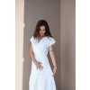 Moniel rochie de vară din muselină pentru gravide și alăptare White