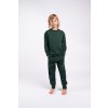 Dětská tepláková souprava Moniel Basic Dark Green 941
