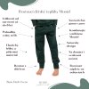Dětské rostoucí tepláky Moniel Basic Dark Green