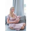 Moniel košilka:šaty kojící Pastel růžová20
