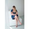 Moniel košilka:šaty kojící Navy Blue modrá2