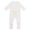 Moniel Dětský rostoucí overal Holoubek White bílá zadní strana
