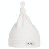 Moniel Dětská čepice White bílá 0 3 měsíce