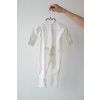 Moniel Dětský rostoucí overal Holoubek White bílá2