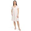 Moniel košilka šaty kojící White bílá s krátkým rukávem