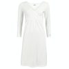 Moniel košilka šaty kojící White bílá s dlouhým rukávem
