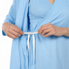 42441 1 moniel letni souprava pro maminky do porodnice sky blue modra