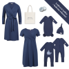 Velká sada NAVY BLUE