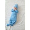 Moniel bodysuit + hat hospital set for newborns Sky Blue blue