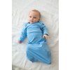 Moniel body + čepička souprava do porodnice pro novorozence Navy Blue modrá