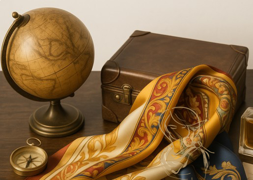 Hedvábné šátky: Poklad ze vzdálených zemí, který okouzlil svět