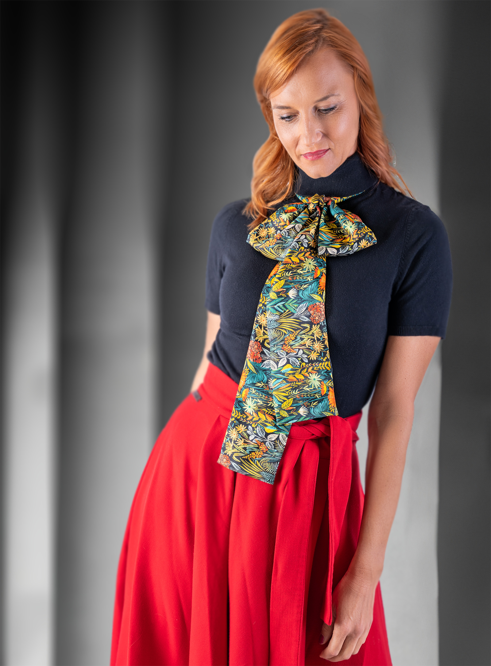 Hedvábné šály 10 x 200 cm